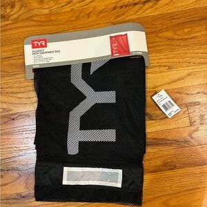 NWT TYR Black Mesh Equipment Bag 75L